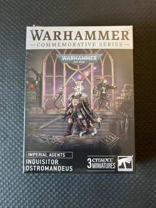 Warhammer 40K Inquisitor Ostromandeus