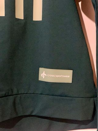 Sudadera Cross Sportswear Verde Talla S