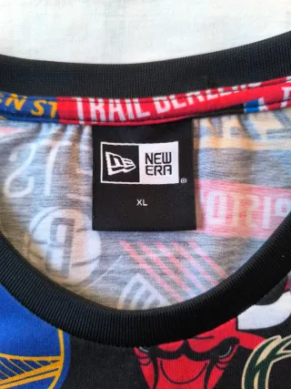 Camiseta New Era NBA Estampada