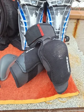 Mochila True Hockey Negra y Blanca