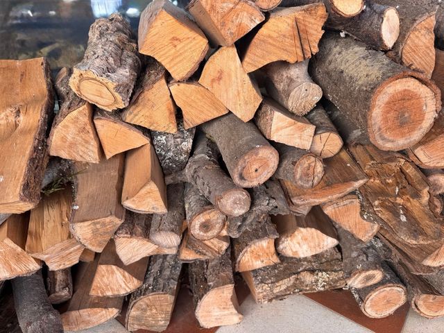 Leña para chimenea