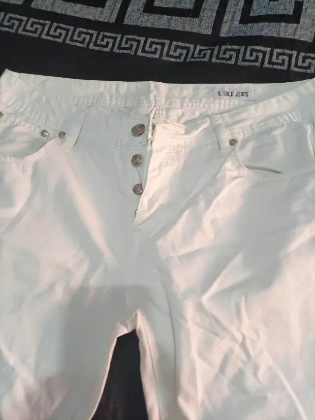 Bermudas hombre blancas talla 50
