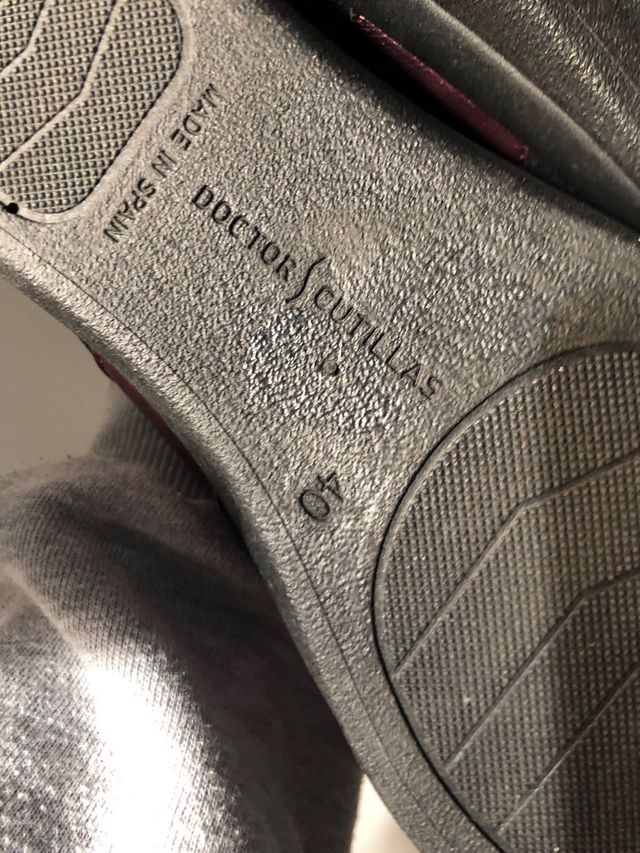 Zapatillas Doctor Cutillas en muy buen estado.