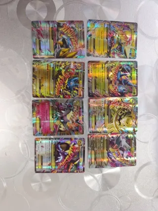 Cartas Pokémon mega EX