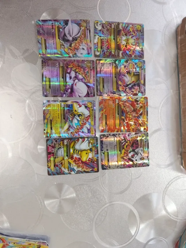 Cartas Pokémon mega EX