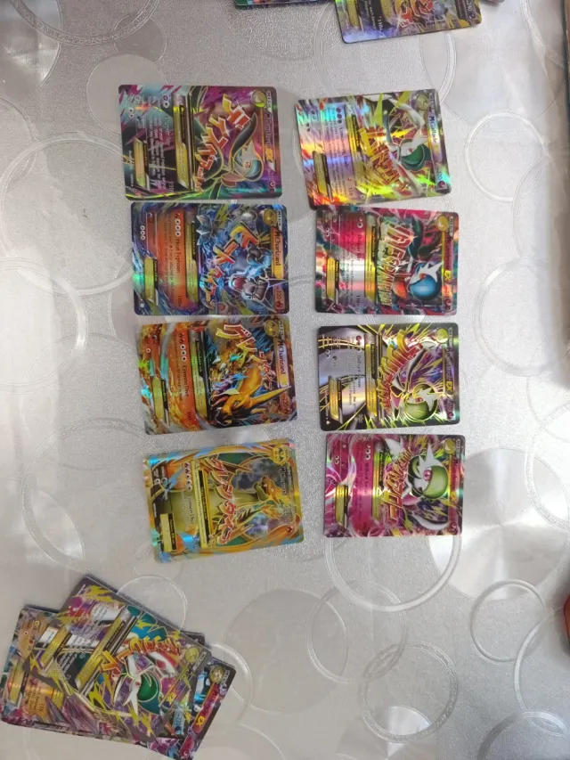 Cartas Pokémon mega EX
