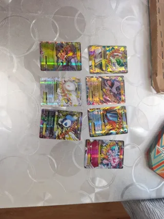Cartas Pokémon mega EX