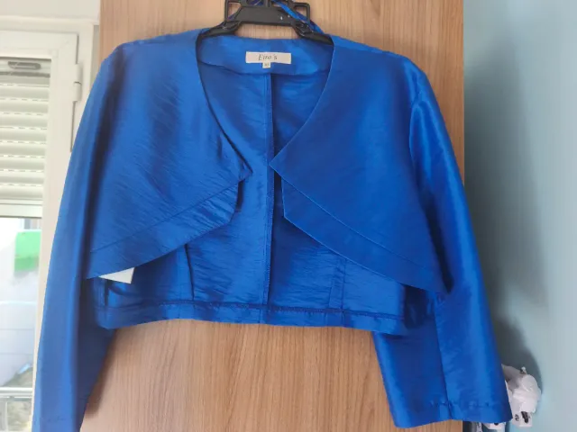 Vestido de fiesta azul talla 42