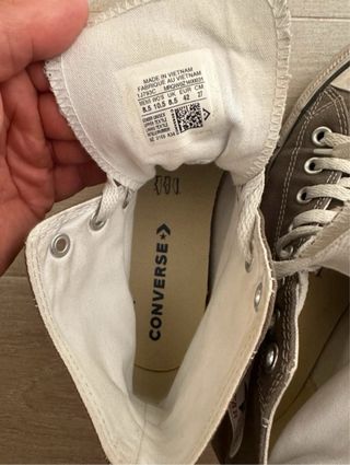 Converse All Stars Grises Talla 42