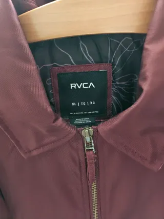 Cazadora RVCA burdeos XL