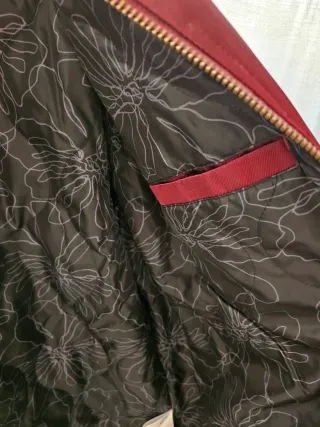 Cazadora RVCA burdeos XL