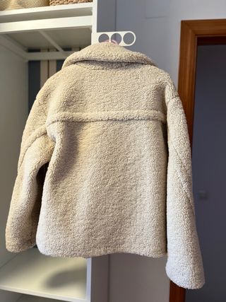 Chaqueta Teddy Pull&Bear Beige Talla S