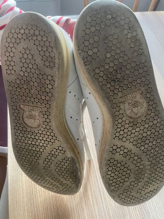 Zapatillas Adidas Stan Smith Blancas y Rojas