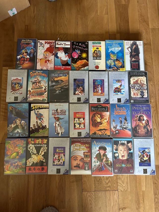 Lote 133 Películas VHS antiguas