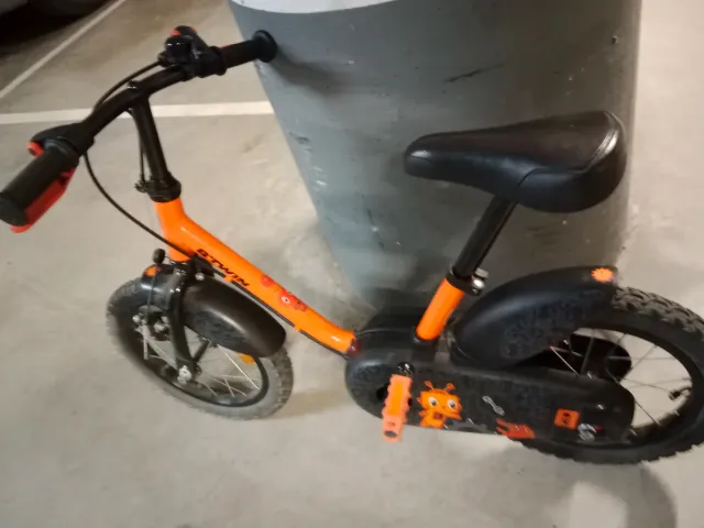 Bicicleta B Twin 14 con ruedines