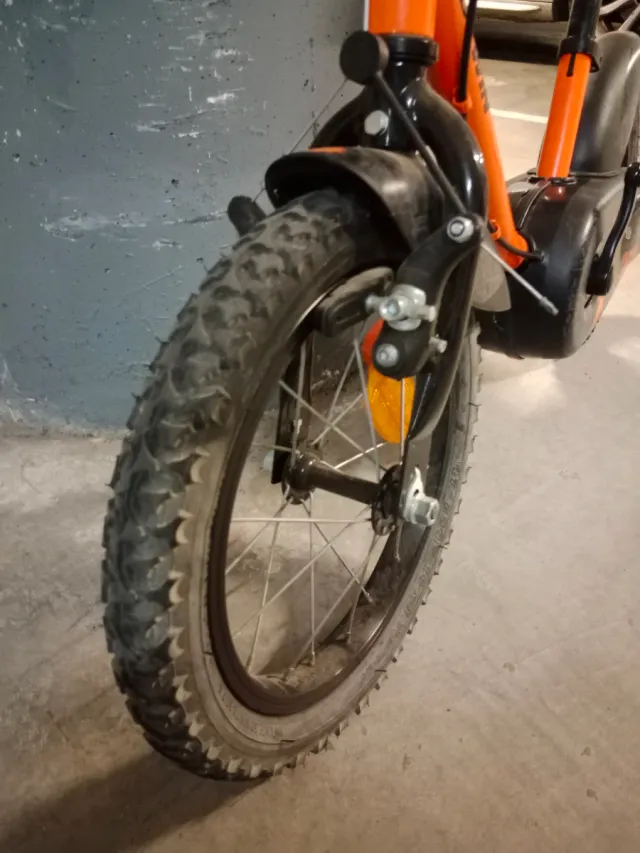 Bicicleta B Twin 14 con ruedines