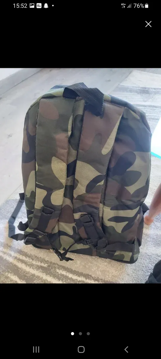 Mochila camuflaje