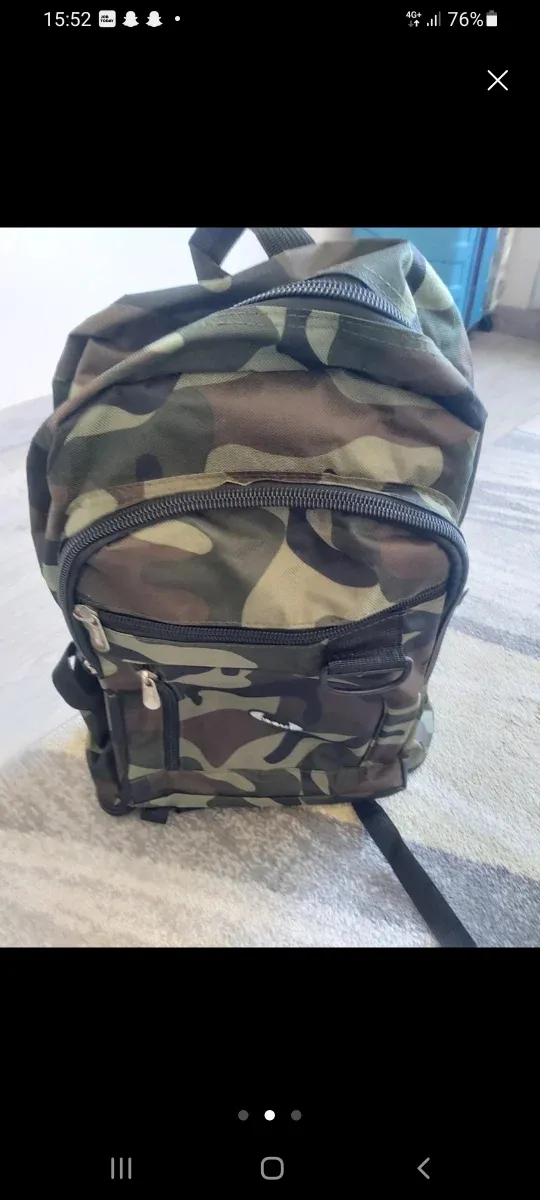 Mochila camuflaje