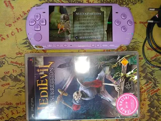 PSP 3004 color violeta edición Hanna montana