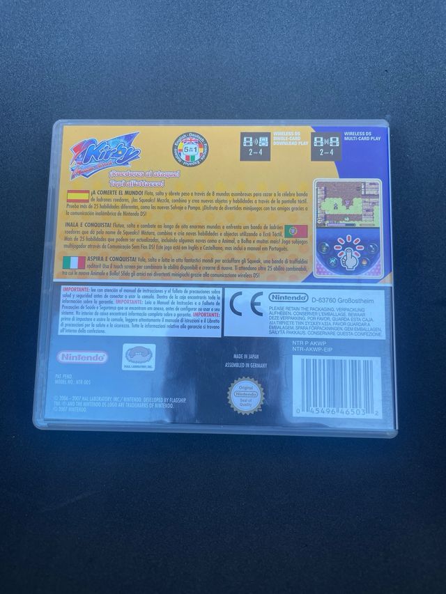 Kirby: Mouse Attack - Nintendo DS con scatola completa