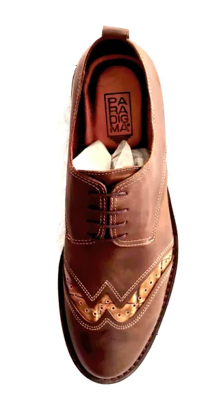 Zapatos de vestir hombre Paradigma marrones