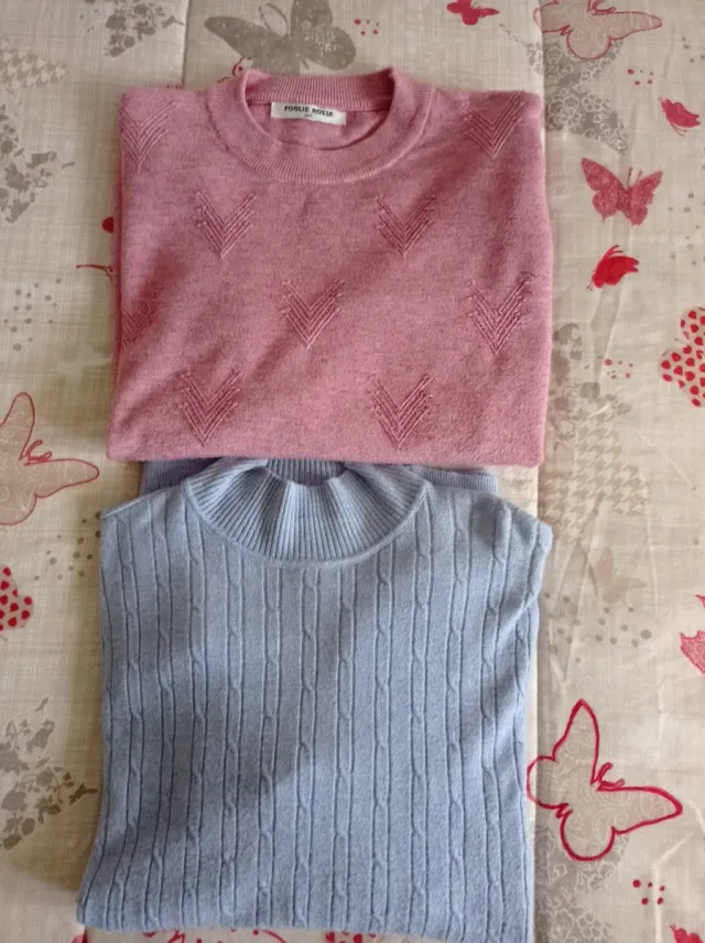 2 maglie donna elasticizzate