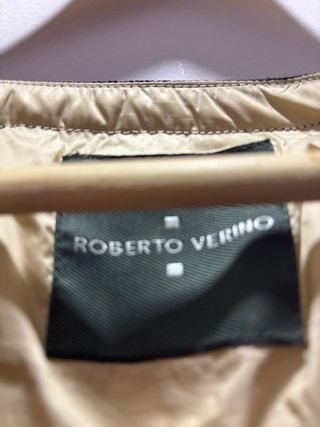 Pluma Roberto Verino Mujer Negra Corta, talla S