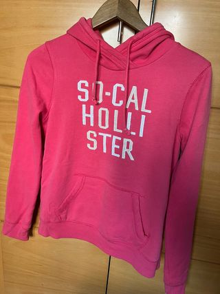 Sudadera Hollister So-Cal Rosa