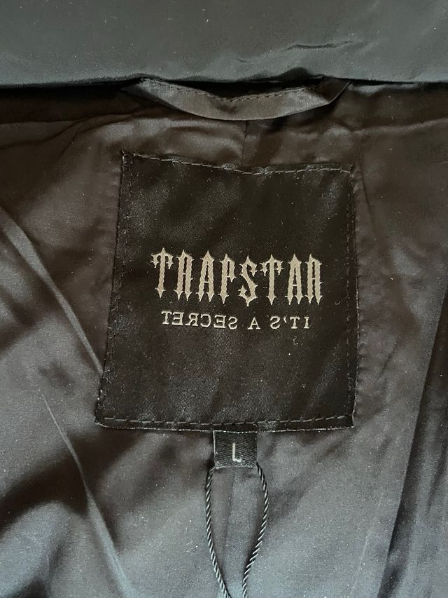 Chaqueta Trapstar Puffer Negra