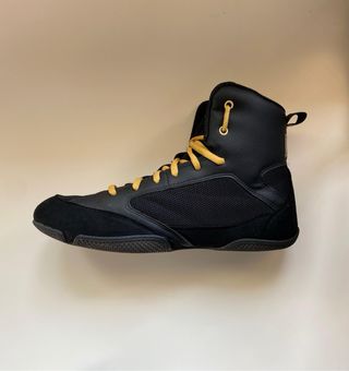 Zapatillas Boxeo Leone 1947 Negras Doradas