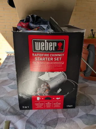 Chimenea di accensione Weber Rapidfire