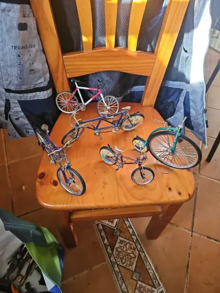 Pack 5 Bicicletas Miniatura encenedor mecheros