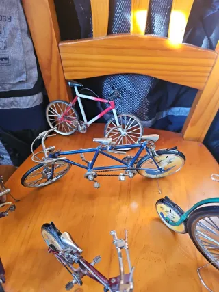 Pack 5 Bicicletas Miniatura encenedor mecheros