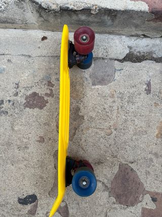 Monopatín Oxelo Amarillo Mini