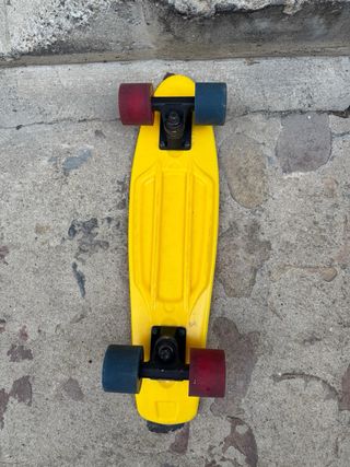 Monopatín Oxelo Amarillo Mini