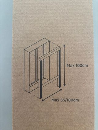 Mosquitera enrollable Artemis 100x100 cm