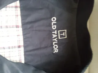 Chaqueta Bomber Old Taylor Negra Hombre