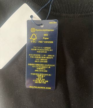 Sudadera Polo Ralph Lauren Negra Talla M