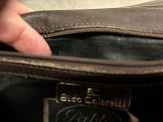 Bolso Aldo Chiarelli Vintage Piel Marrón