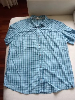 Camisa Quechua cuadros hombre