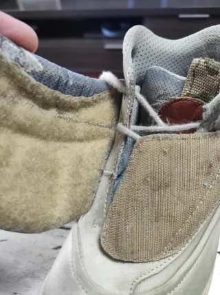 Botas plataforma ART beige/gris