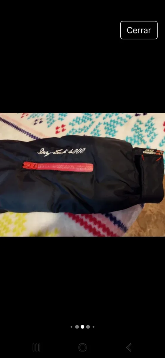 Chaquetón Geographical Norway Negro Niño