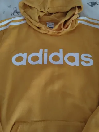 Sudadera Adidas Hombre Amarilla