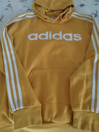 Sudadera Adidas Hombre Amarilla