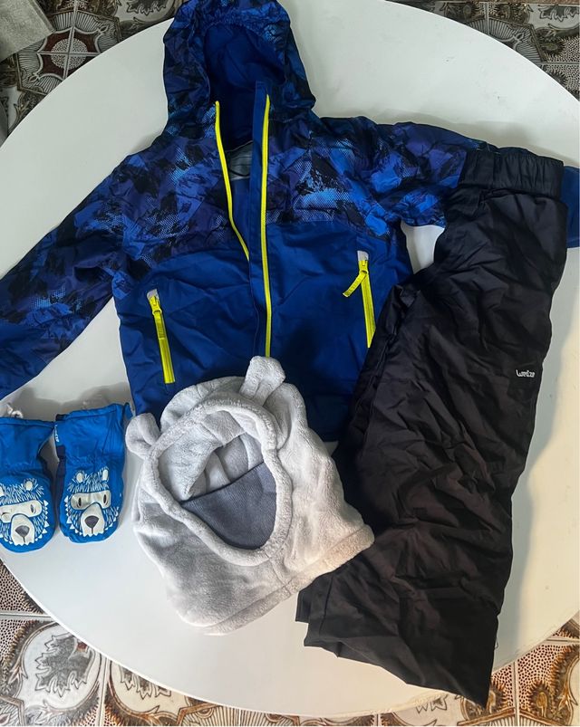 Conjunto de nieve infantil 5 años