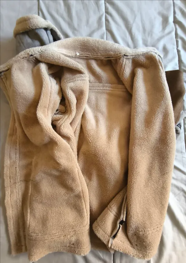 Chaquetón piel oveja invierno hombre