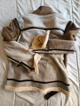 Chaquetón piel oveja invierno hombre