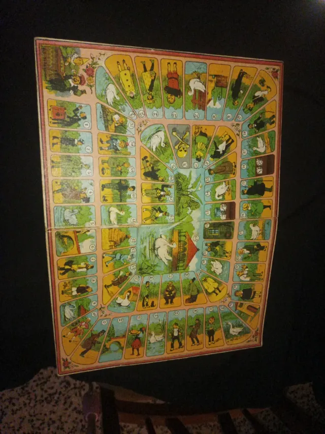Antiguo juego de la oca