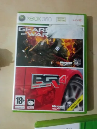 Gears of War y Project Gotham Racing 4 Xbox 360