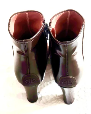 Botines de piel mujer